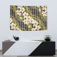 Ele'ele Hawai'i Palaka Plumeria Tapestry Puakenikeni and Maile Lei LT9 - Polynesian Pride