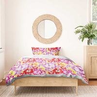 Palaka with Honu and Hibiscus Bedding Set Hawaiian Heritage Spirit - Polynesian Pride