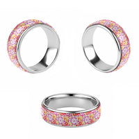 Palaka with Honu and Hibiscus Classic Ring Hawaiian Heritage Spirit - Polynesian Pride