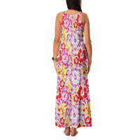 Palaka with Honu and Hibiscus Family Matching Tank Maxi Dress and Hawaiian Shirt Hawaiian Heritage Spirit - Polynesian Pride