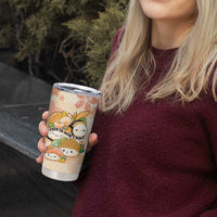 Personalized Japanese Kawaii Sushi Tumbler Cup Peach Wagara Palaka This Is How I Roll LT9 - Polynesian Pride