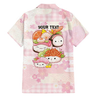 Personalized Japanese Kawaii Sushi Hawaiian Shirt Pink Wagara Palaka This Is How I Roll LT9 - Polynesian Pride