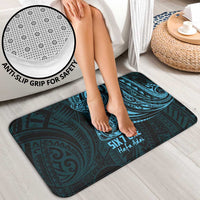 Blue Guam Latte Stone Tribal Tattoo Bathroom Set Hafa Adai Six 7 One - Polynesian Pride