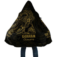 Gold Guam Latte Stone Tribal Tattoo Cloak Hafa Adai Six 7 One - Polynesian Pride