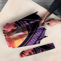 Guam Chamorro Artsy Umbrella Guahan Sunset Beach - Polynesian Pride