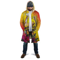 Papua New Guinea Cultural Tropical Flowers Cloak - Polynesian Pride