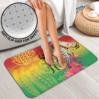 Vanuatu 45th Anniversary Bathroom Set Polynesian with Sand Drawing Pattern LT9 - Polynesian Pride