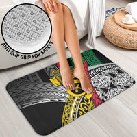 Vanuatu Proud to be Ni-van Personalised Bathroom Set with Mutis En Atan Patterns LT9 - Polynesian Pride