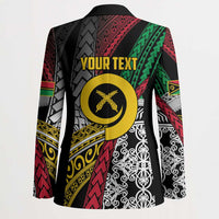 Vanuatu Proud to be Ni-van Personalised Blazer with Mutis En Atan Patterns - Polynesian Pride