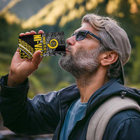 Vanuatu Proud to be Ni-van Personalised 4 in 1 Can Cooler Tumbler with Mutis En Atan Patterns