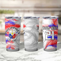 Custom Philippines Anzkals Football Tumbler Cup Pilipinas Be Unique LT9 - Polynesian Pride