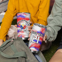 Custom Philippines Anzkals Football Tumbler Cup Pilipinas Be Unique LT9 - Polynesian Pride