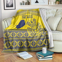 Niue Crab Personalised Blanket Niuean Hiapo Pattern - Polynesian Pride