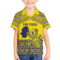 Niue Crab Personalised Family Matching Summer Maxi Dress and Hawaiian Shirt Niuean Hiapo Pattern - Polynesian Pride