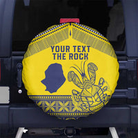 Niue Crab Personalised Spare Tire Cover Niuean Hiapo Pattern - Polynesian Pride