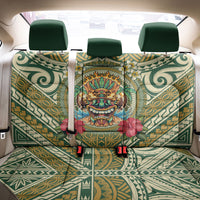 Hawaii Tiki Mask Back Car Seat Cover Mele Kalikimaka i Iulai! LT9 - Polynesian Pride