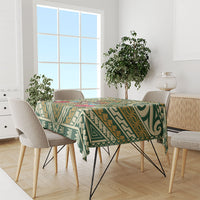 Hawaii Tiki Mask Tablecloth Mele Kalikimaka i Iulai! LT9 - Polynesian Pride