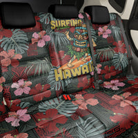 Hawaii Tiki Surfing Back Car Seat Cover Mele Kalikimaka i Iulai! LT9 - Polynesian Pride