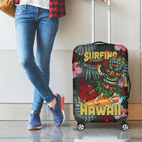 Hawaii Tiki Surfing Luggage Cover Mele Kalikimaka i Iulai! LT9 - Polynesian Pride
