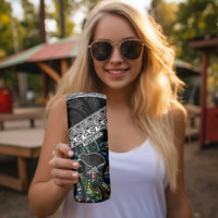 New Zealand and Australia Skinny Tumbler Maori Mix Aboriginal Art Style