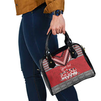 Personalised Tonga Rugby Pacific Shoulder Handbag Ikale Tahi Sipi Tau