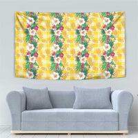 Hawaiian Palaka Tapestry Hibiscus Pineapple Lei - Polynesian Pride
