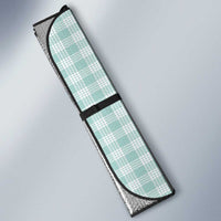 Turquoise Hawaiian Palaka Auto Sun Shade Kukui Nut Money Lei - Polynesian Pride