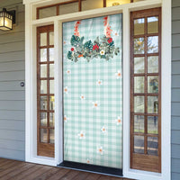 Turquoise Hawaiian Palaka Door Cover Kukui Nut Money Lei LT9 - Polynesian Pride