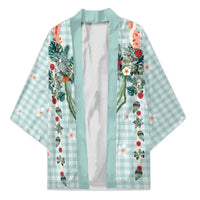 Turquoise Hawaiian Palaka Kimono Kukui Nut Money Lei - Polynesian Pride