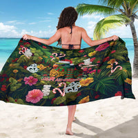 Meri Kirihimete Kakapo Santa Sarong Merry Christmas with Tropical Vibe