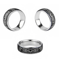 Polynesian Turtle Tribal Tattoo Classic Ring Black Style - Polynesian Pride