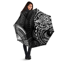 Polynesian Turtle Tribal Tattoo Umbrella Black Style LT9 - Polynesian Pride