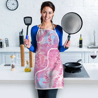 Japanese Koi Fish Apron Pink Wagara Palaka Honohono Pikake Lei LT9 - Polynesian Pride