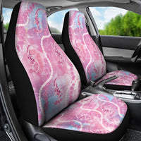 Japanese Koi Fish Car Seat Cover Pink Wagara Palaka Honohono Pikake Lei