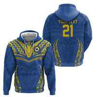 Custom Oceania Football Solomon Kings Hoodie Polynesian Tribal Pattern LT9 - Polynesian Pride