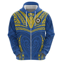 Custom Oceania Football Solomon Kings Hoodie Polynesian Tribal Pattern LT9 - Polynesian Pride