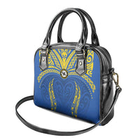 Oceania Football Solomon Kings Shoulder Handbag Polynesian Tribal Pattern