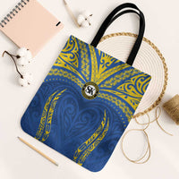Oceania Football Solomon Kings Tote Bag Polynesian Tribal Pattern