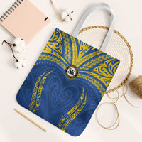 Oceania Football Solomon Kings Tote Bag Polynesian Tribal Pattern