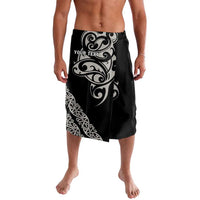 All Black Maori Tribal Tattoo Personalised Lavalava Stone Gray Polynesian Style - Polynesian Pride