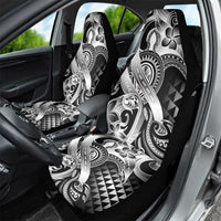 Aloha Black Tribal Honu Tattoo Car Seat Cover