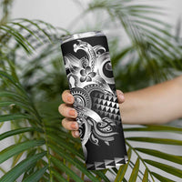 Aloha Black Tribal Honu Tattoo Skinny Tumbler