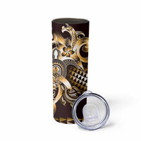 Aloha Gold Tribal Honu Tattoo Skinny Tumbler