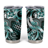 Aloha Turquoise Tribal Honu Tattoo Tumbler Cup