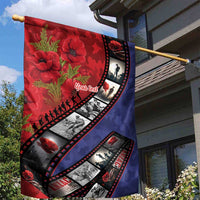 Personalised ANZAC Spirit 1915-2026 Filmstrip Tribute Garden Flag Lest We Forget 25 April