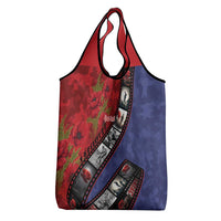 Personalised ANZAC Spirit 1915-2026 Filmstrip Tribute Grocery Bag Lest We Forget 25 April