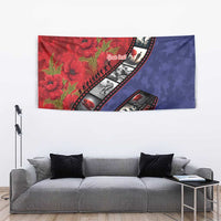 Personalised ANZAC Spirit 1915-2026 Filmstrip Tribute Tapestry Lest We Forget 25 April LT9 - Polynesian Pride