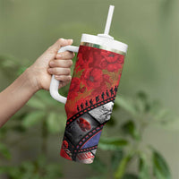 Personalised ANZAC Spirit 1915-2026 Filmstrip Tribute Tumbler With Handle Lest We Forget 25 April