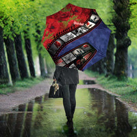 Personalised ANZAC Spirit 1915-2026 Filmstrip Tribute Umbrella Lest We Forget 25 April