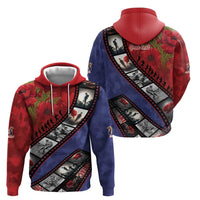Personalised ANZAC Spirit 1915-2026 Filmstrip Tribute Zip Hoodie Lest We Forget 25 April